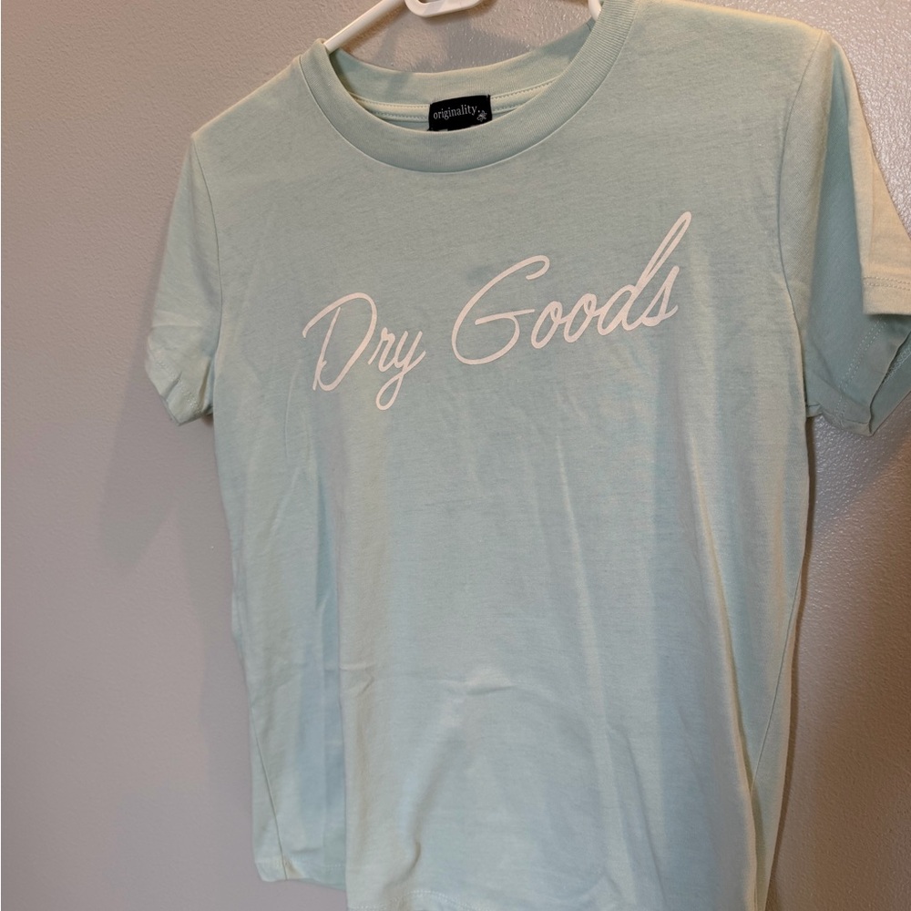 Light Blue Graphic Tee